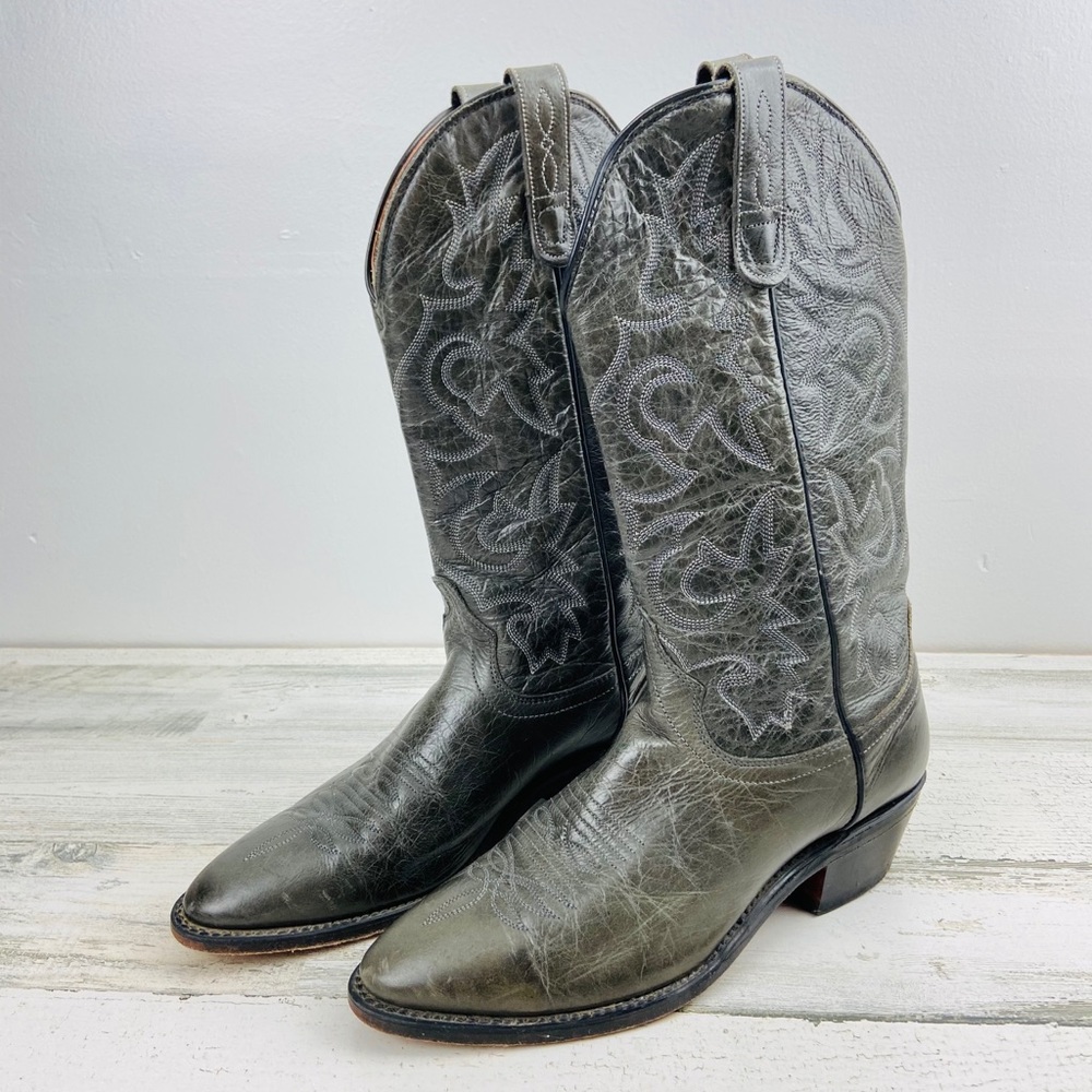 J. Chisholm Green Cowboy Boots - Picture 4 of 10